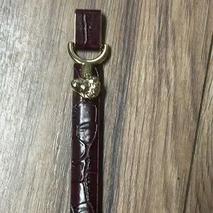 Maje | Accessories | Nwot Maje 3 Elegant Burgundy Leather  display picture 1